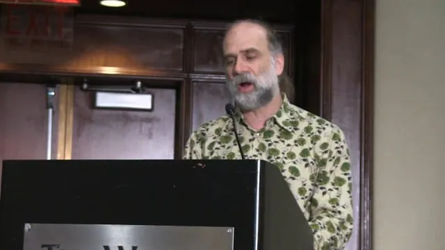 Ubiquitous Surveillance and Security — Bruce Schneier